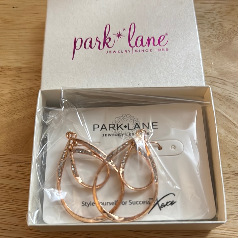 Park Lane Belle Rose Gold Earrings